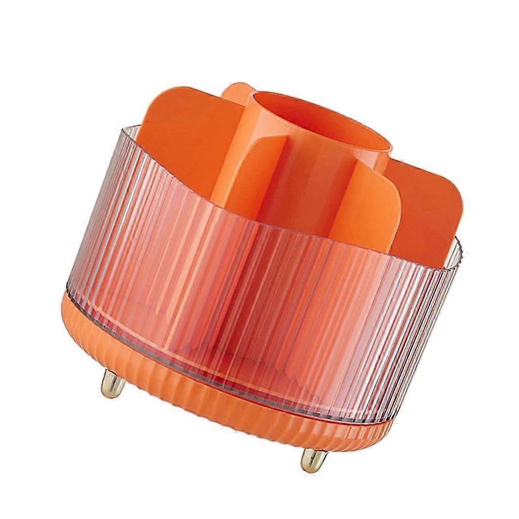 Makeup Brush Storage Container Rotating SpaceSaving Model Skincares 2