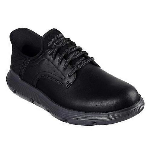 Skechers Mens Garza Duran Leather Trainers