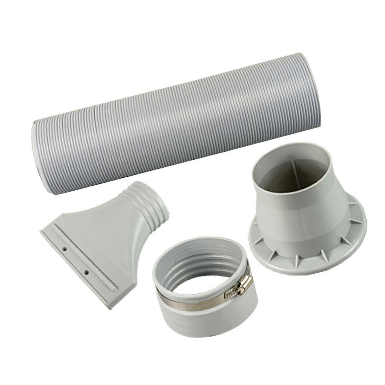 Air Conditioning Exhaust Hose Adapter Window Exhaust Hose Air Conditioner Window Flat Hose Connection Accessories Multicolor