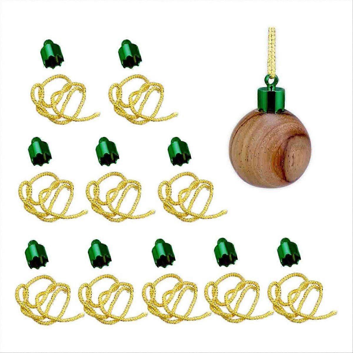 Bulb Ornament Project Kit - Green Finish, 10 Pack