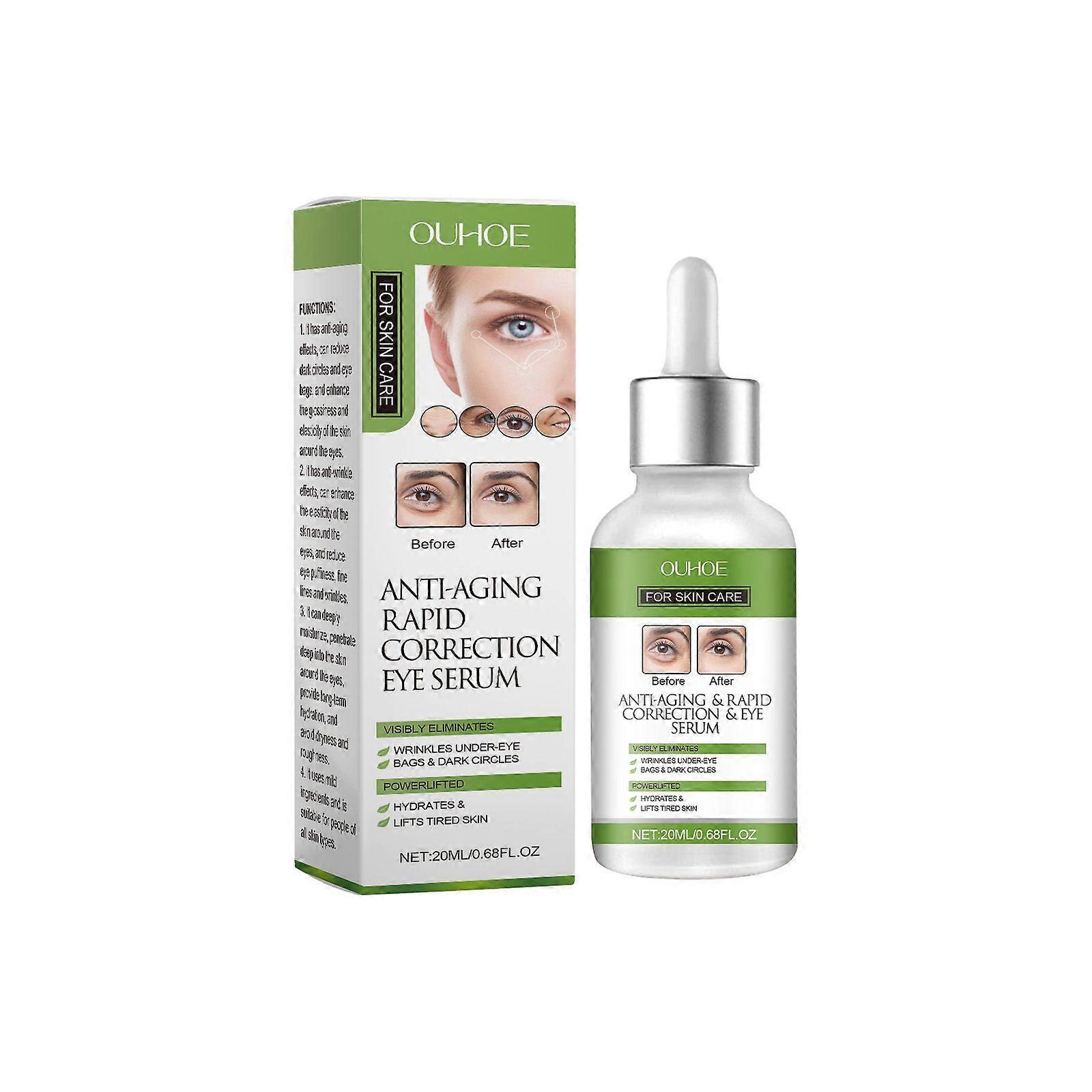 Eye Serum Contains Ascorbic Acid (Vitamin C) And Acetyltripeptide-1
