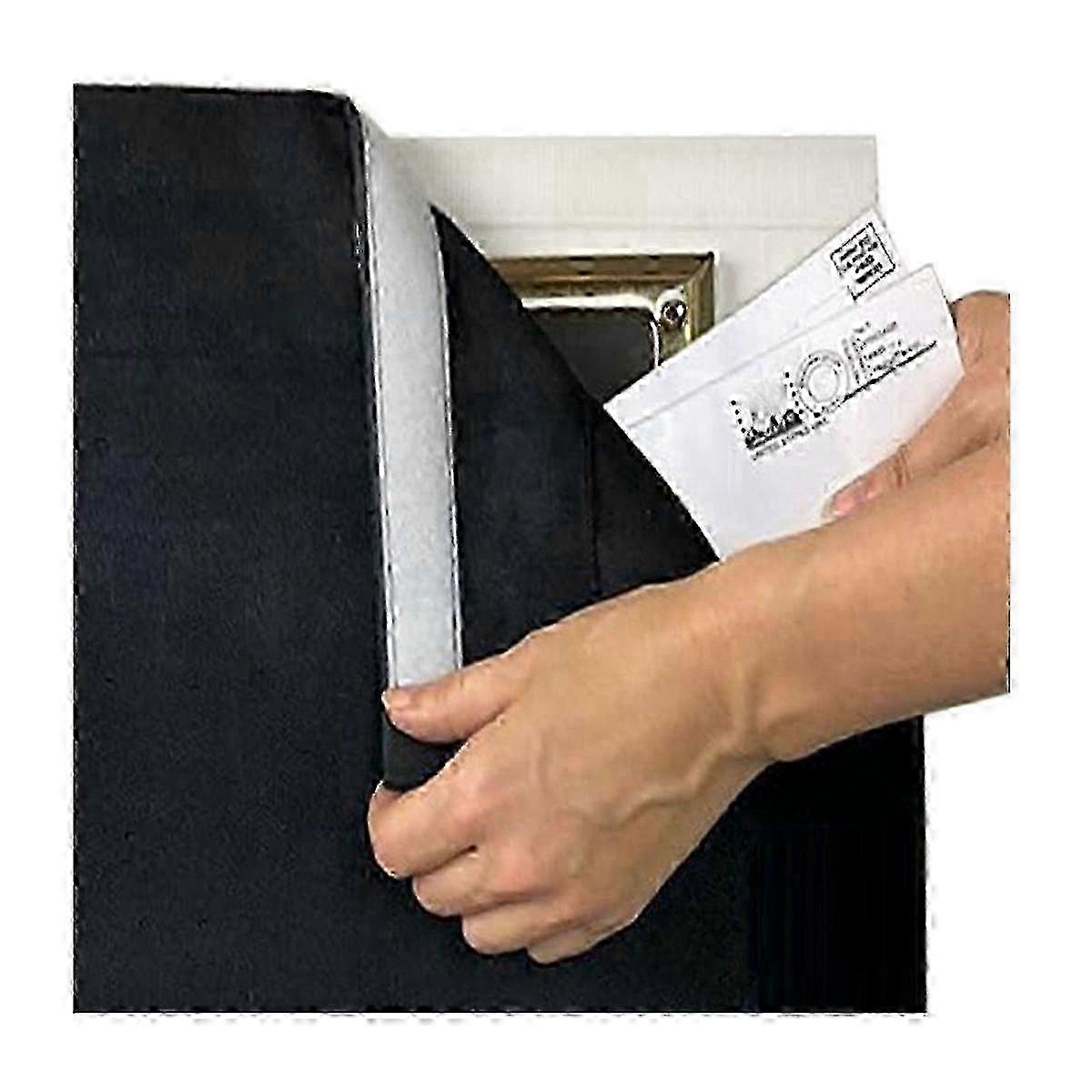 2025 Mail Catcher for Mail Slots. No More Mail on the Floor Reduces Drafts, Protects Privacy, and More,B