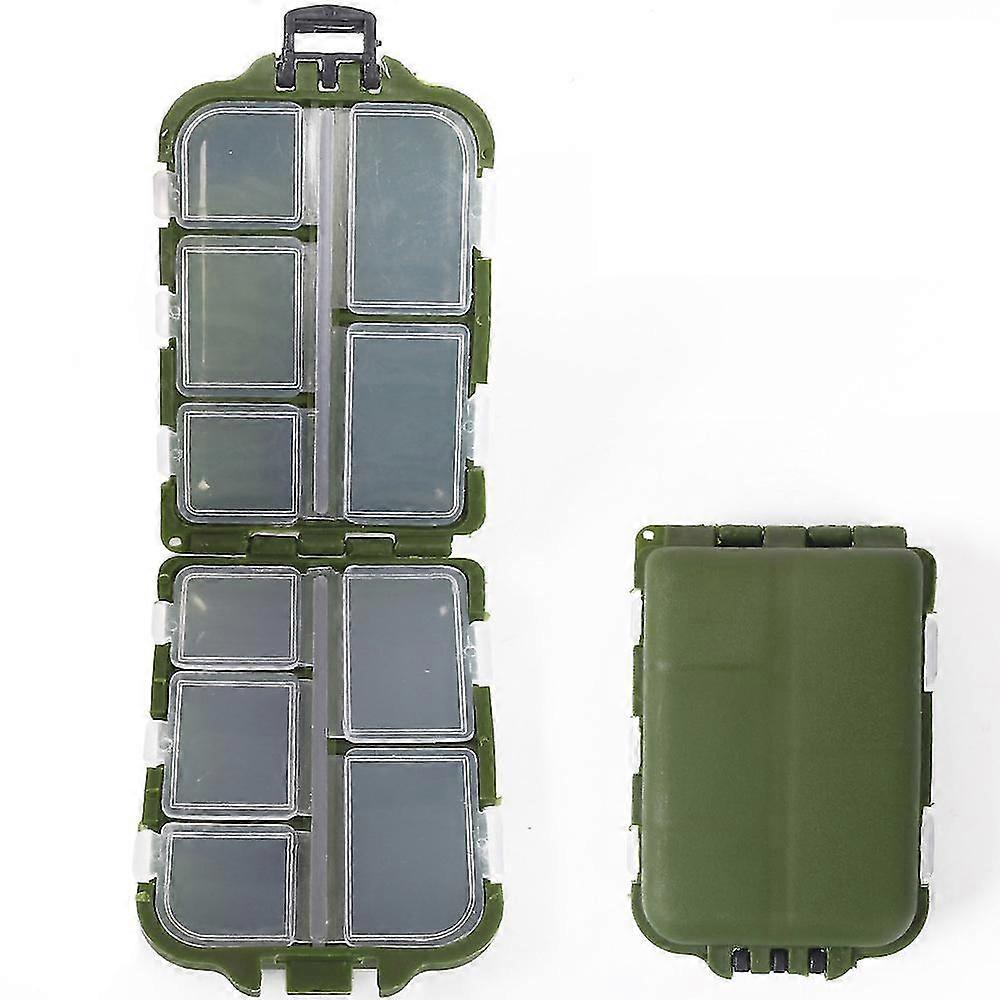 Storage, Double Layer Tackle Traysparts Box And Lures Container Holder Hooks Storage Case Accessory