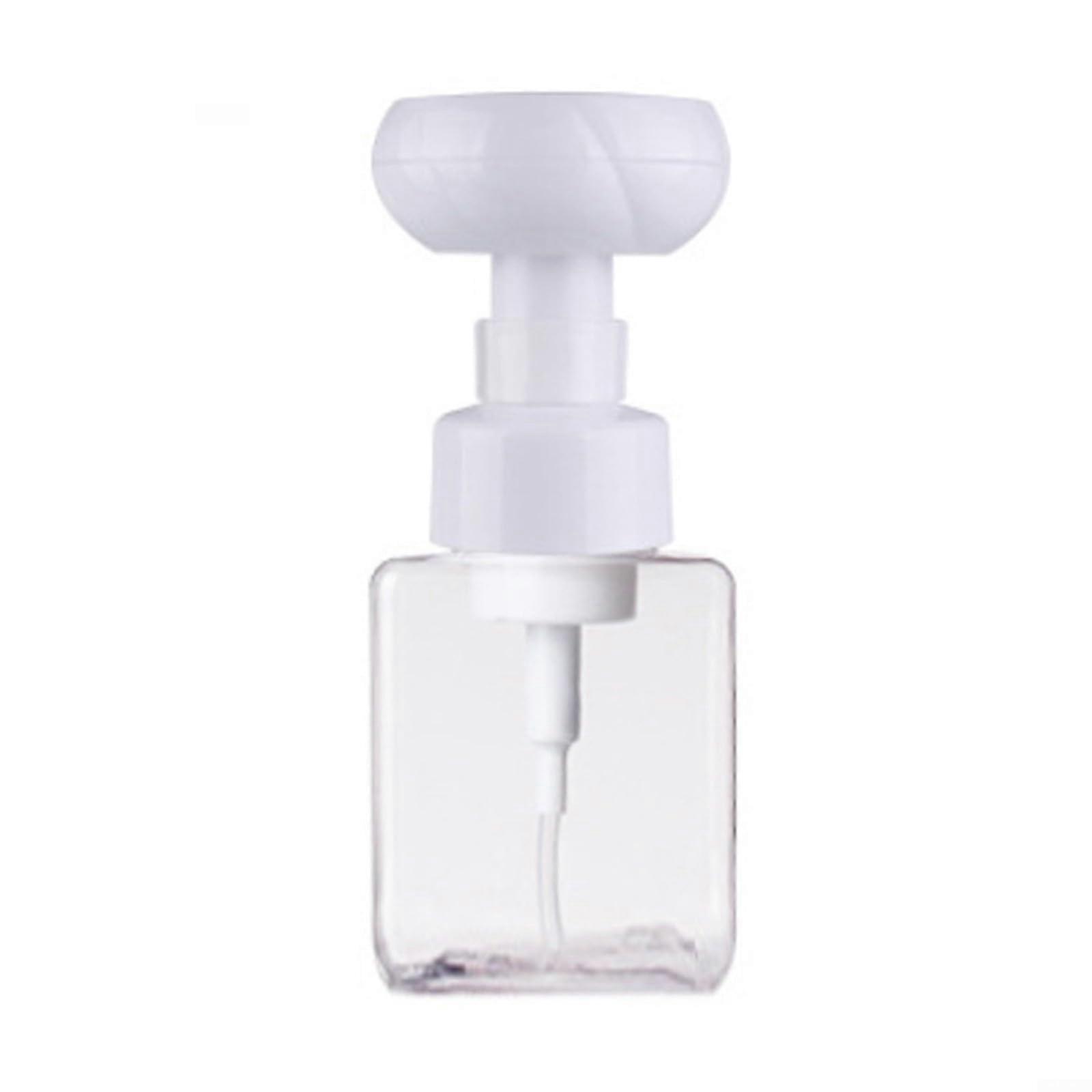Refillable Hand Pump Bottle 450ML Capacity Transparent For Foaming Shampoo Or Soap