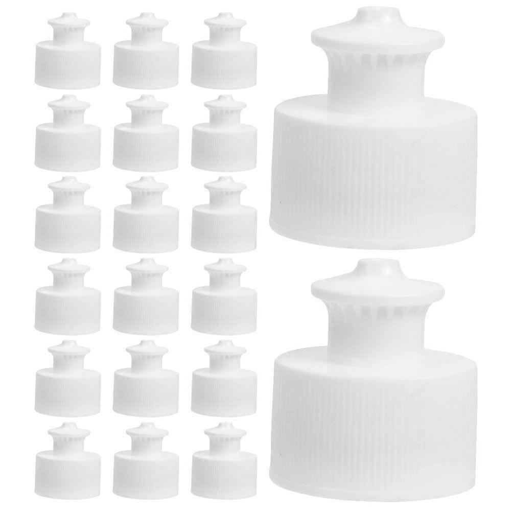 25pcs Replaceable Bottle Caps Push Pull Replacement Bottle Caps Reusable Bottle Lid