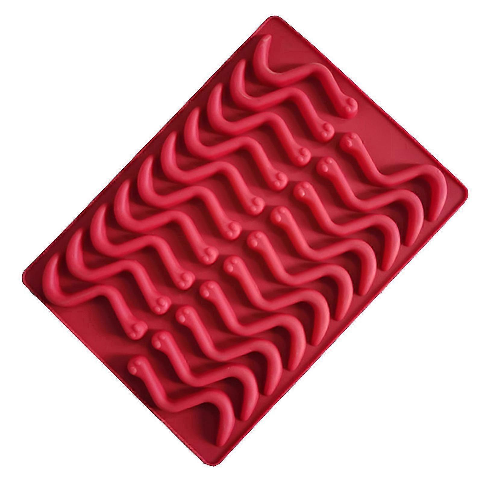 Cake Chocolate Soap DIY Mold Cake Snake Shape Juice Mold Reusable Decorating