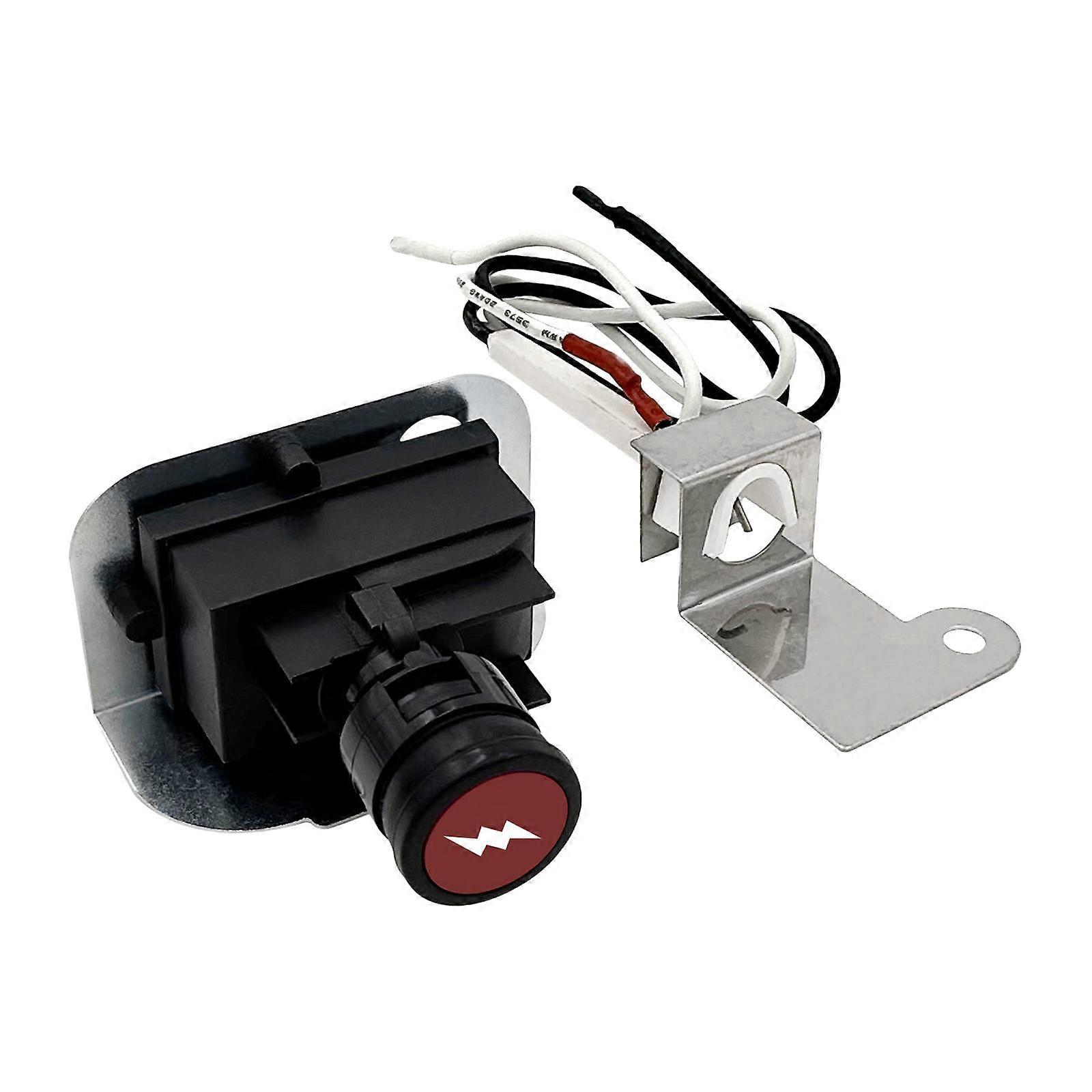 Igniter Replacement Set Ignitions Set Igniter Set Grill Lighter Ignitions Set Metal Texture Suitable for Outdoor Cooking Multicolor