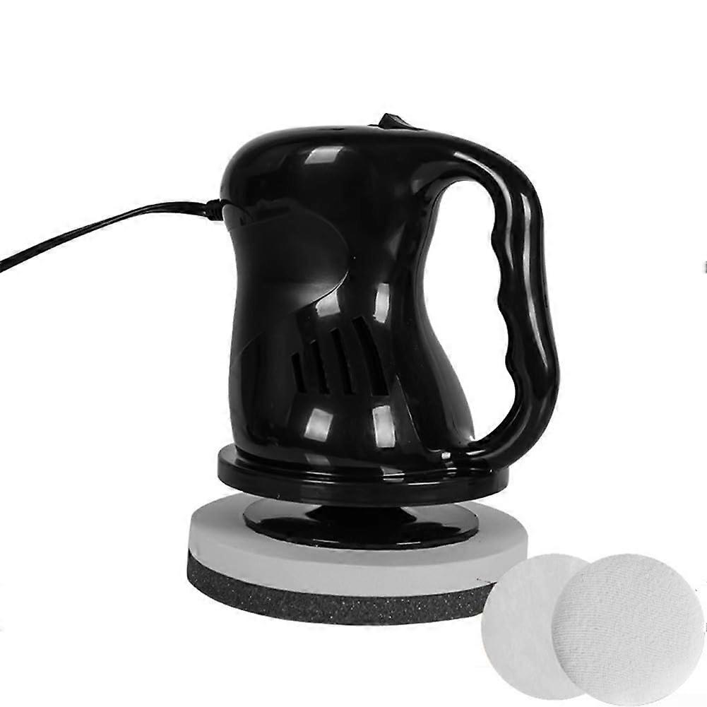 Car Polisher 12V Electric Buffer and Waxing Machine for Auto Detailing with Brush and Towel (Black)