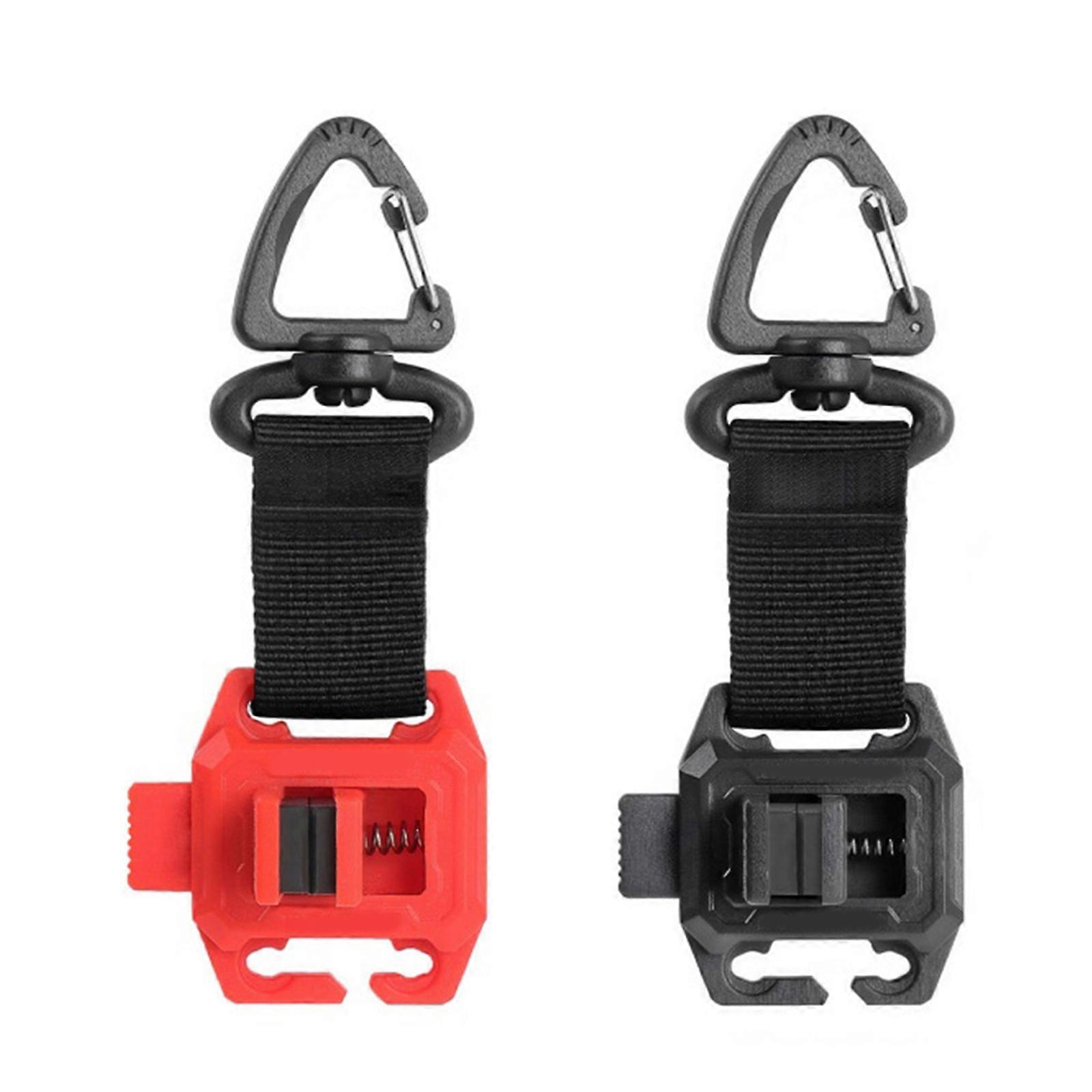 Multifunction Rod Clamping Systems With Spring Action Locking Mechanism For Fishing Accessories Multicolor