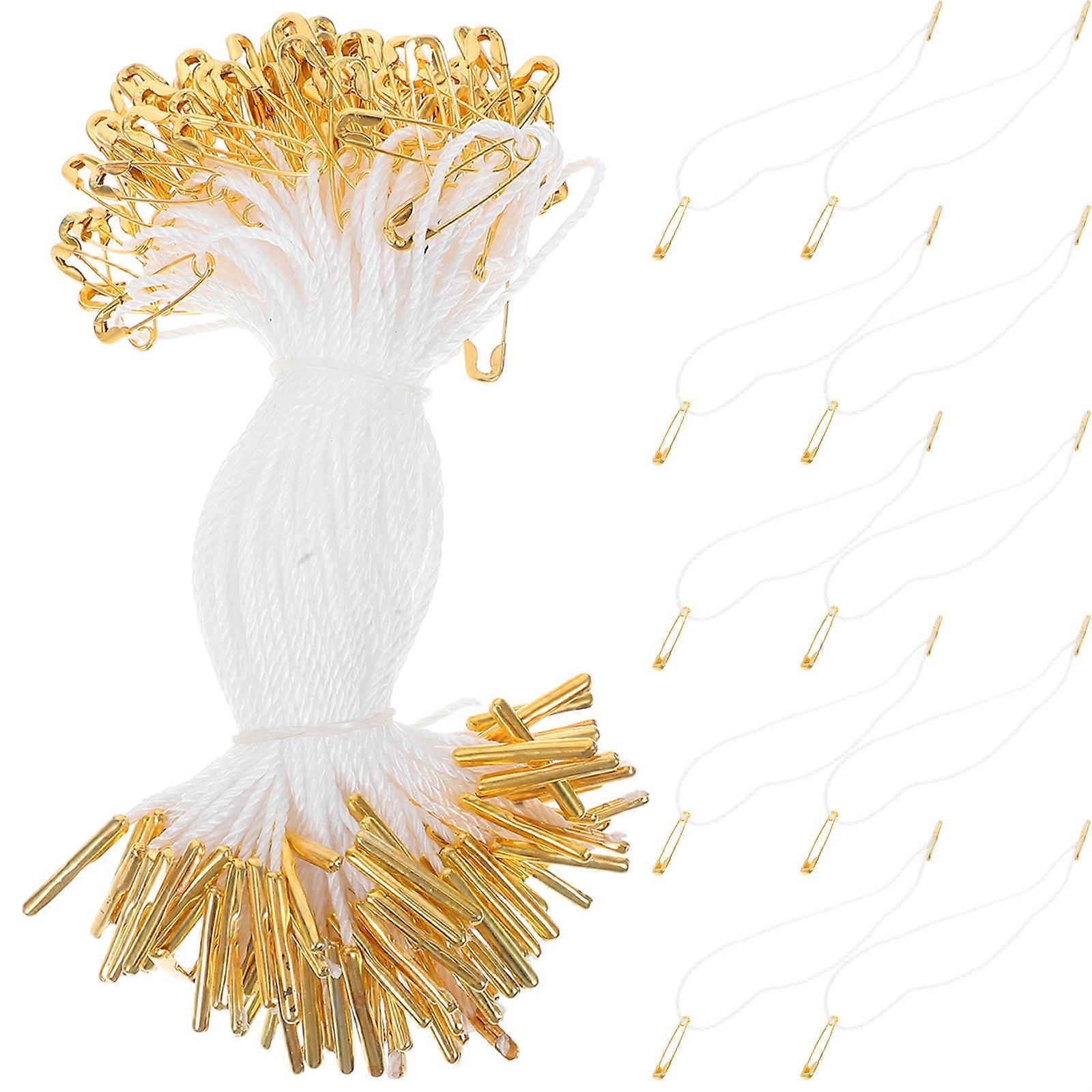 Polyester String Fasteners for Clothing Tagging 500Pcs Durable Easy-to-Use