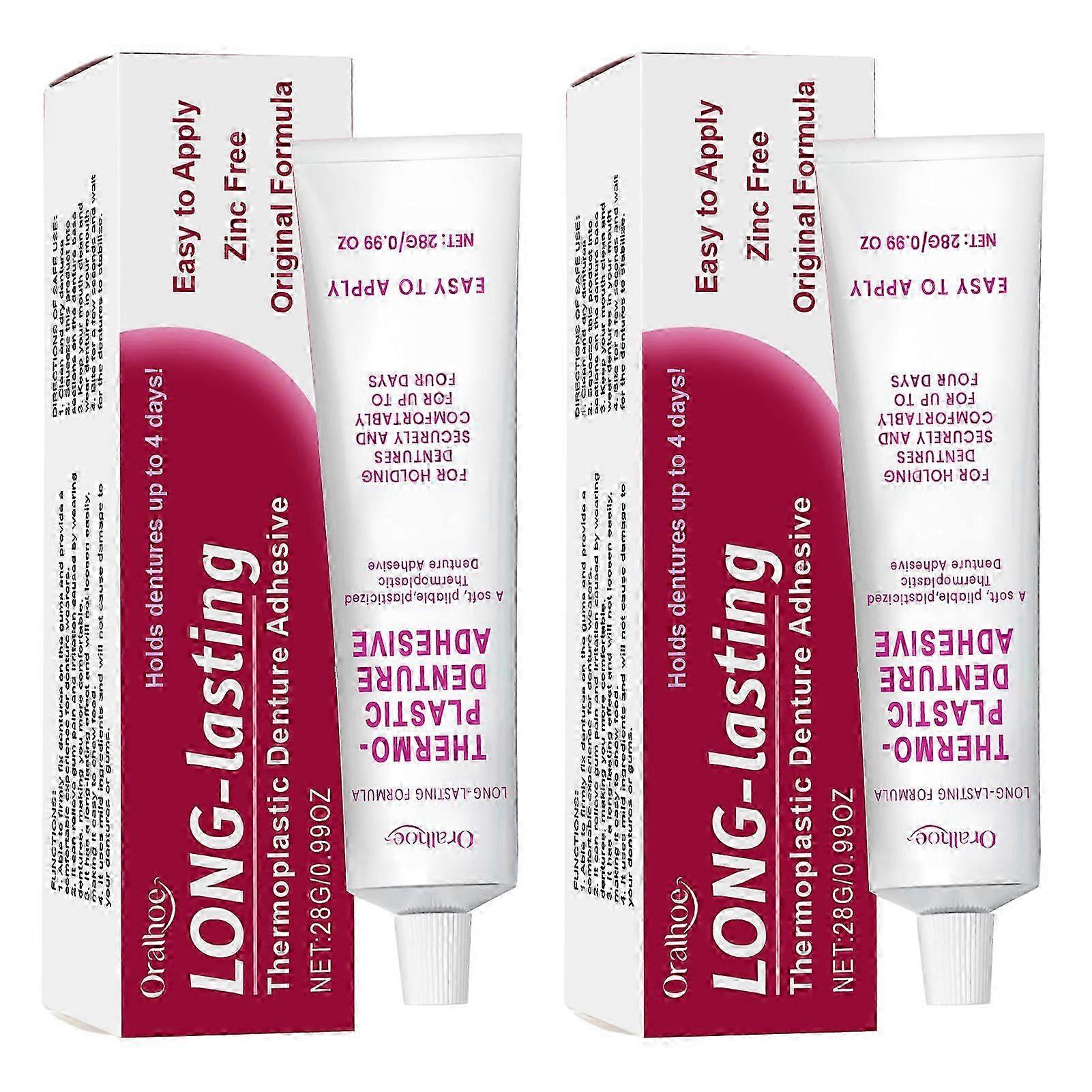 2025 Dentals Adhesive Heat-Activated Formulas for Secure Hold for Partial-Dentures