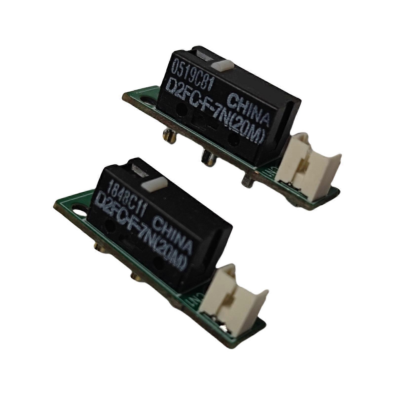 2Pcs Mouse Repair Parts Mouse Microswitch for VT1 VT3 VT9 Gaming Mouse Replacement Mouse Button Board Multicolor