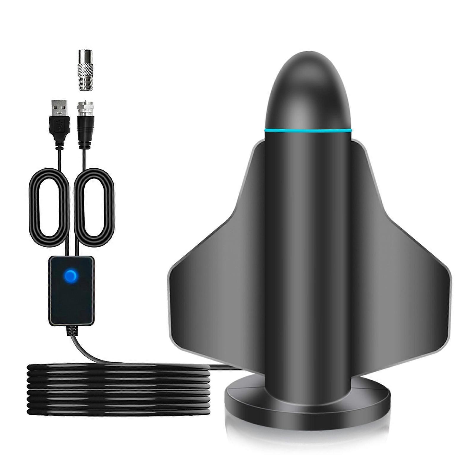 30dBi Digital HDTV Aerial Enhances Signal for DVB, DVB Ready Use 5m Cable for Home or Travel Use TV Aerial Multicolor