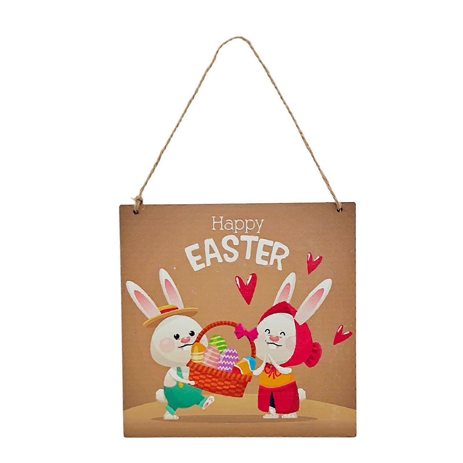 Kiplyki Easter Wooden Gifts Creative Decor Crafts Rabbit Listing