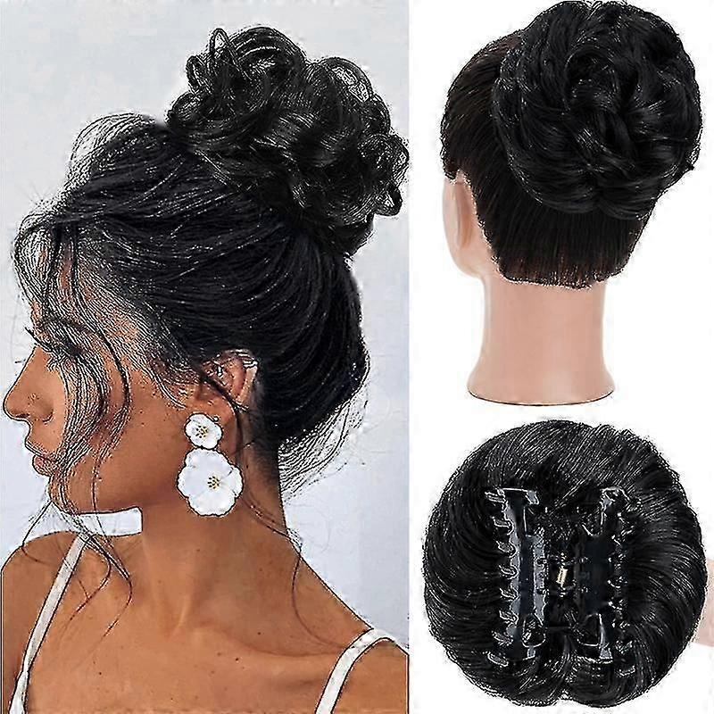 Pince à cheveux chignon Messy Bun queue de cheval chignon morceau de cheveux
