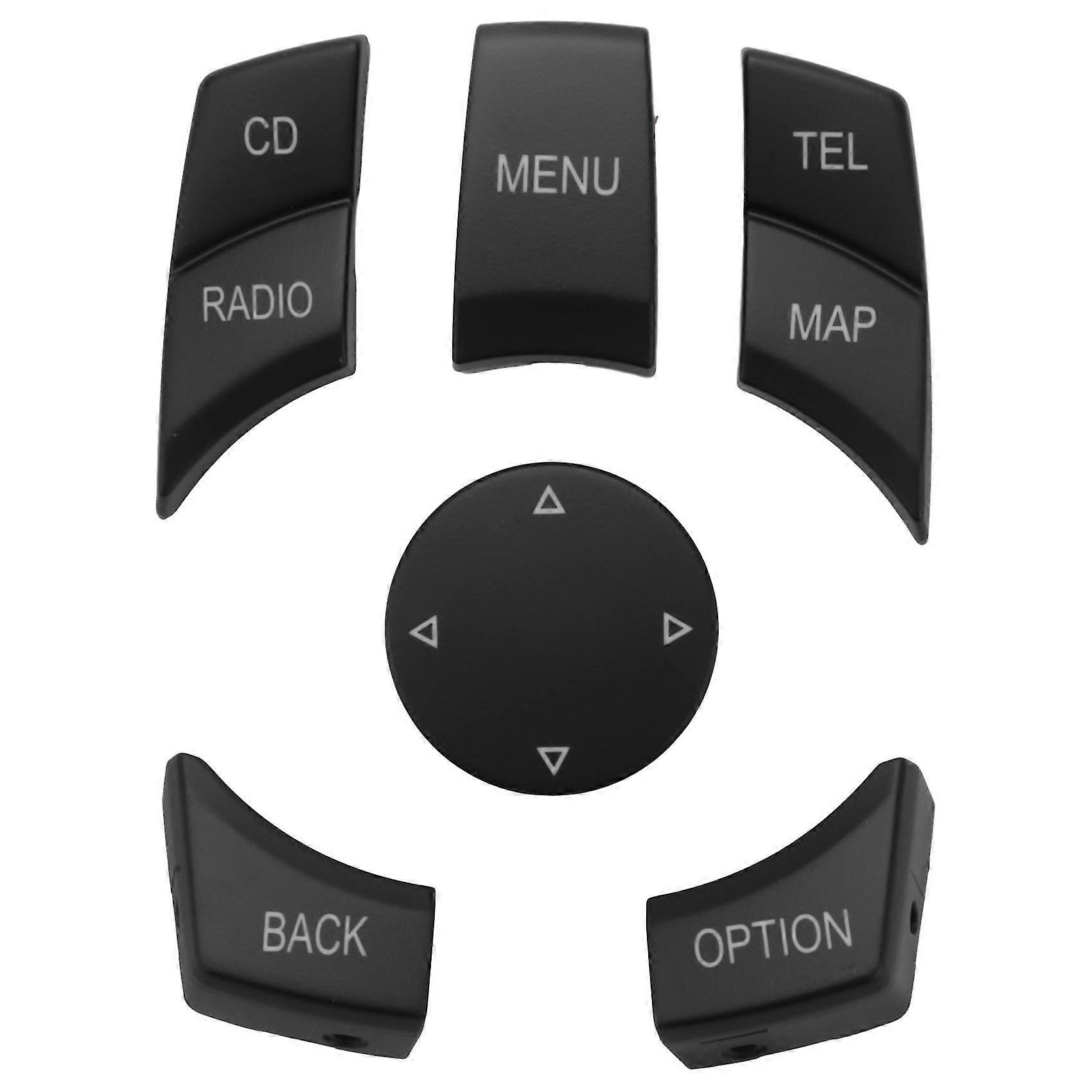 Bouton de menu multimédia intérieur Idrive pour X1, X5, X6, Série E, E87, E90, E91, E92, E60, E84, E70, E71, E72