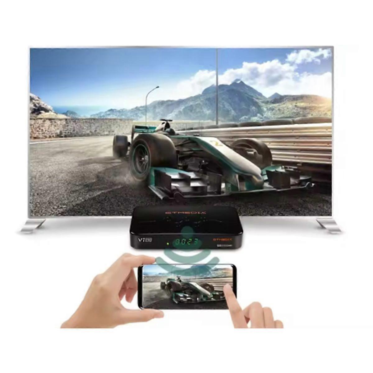  V7 Pro WIFI Satellite Receiver 265 HEVC, DVB S2/S2X/T/T2, CA Card Slot Compatible V7 S5X, V7HD, Sol