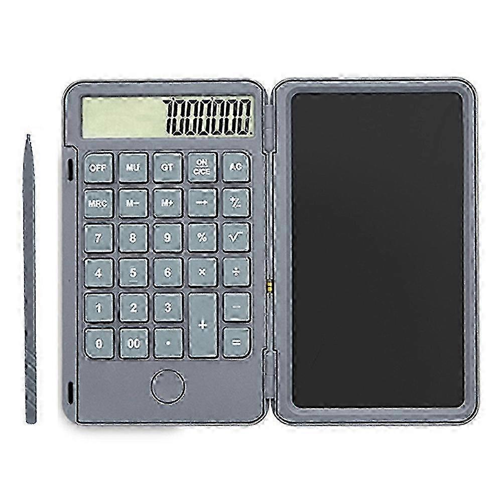 Multifunction 12-Digit Calculator LCD Writing Tablet Handwriting Drawing Tablet Notepad with One-key