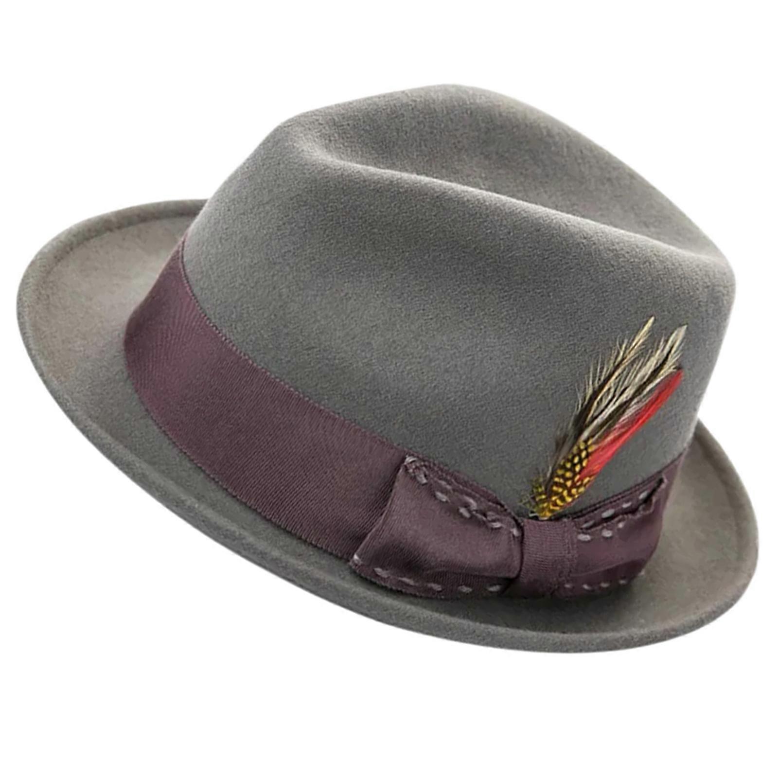 Sophisticated Unisex Hats Unique Weathered Stylish Hat Simple Solid Color Hat Fashion Accessory for Winter  Gray
