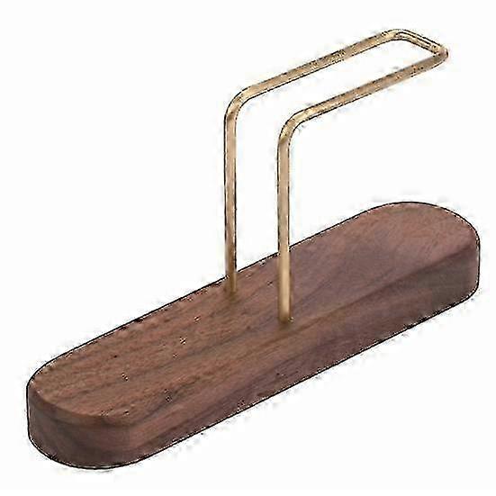 Wooden Coffee Filter Storage Rack Smooth Surface Practical Coffee Filter Paper Dispenser Holder