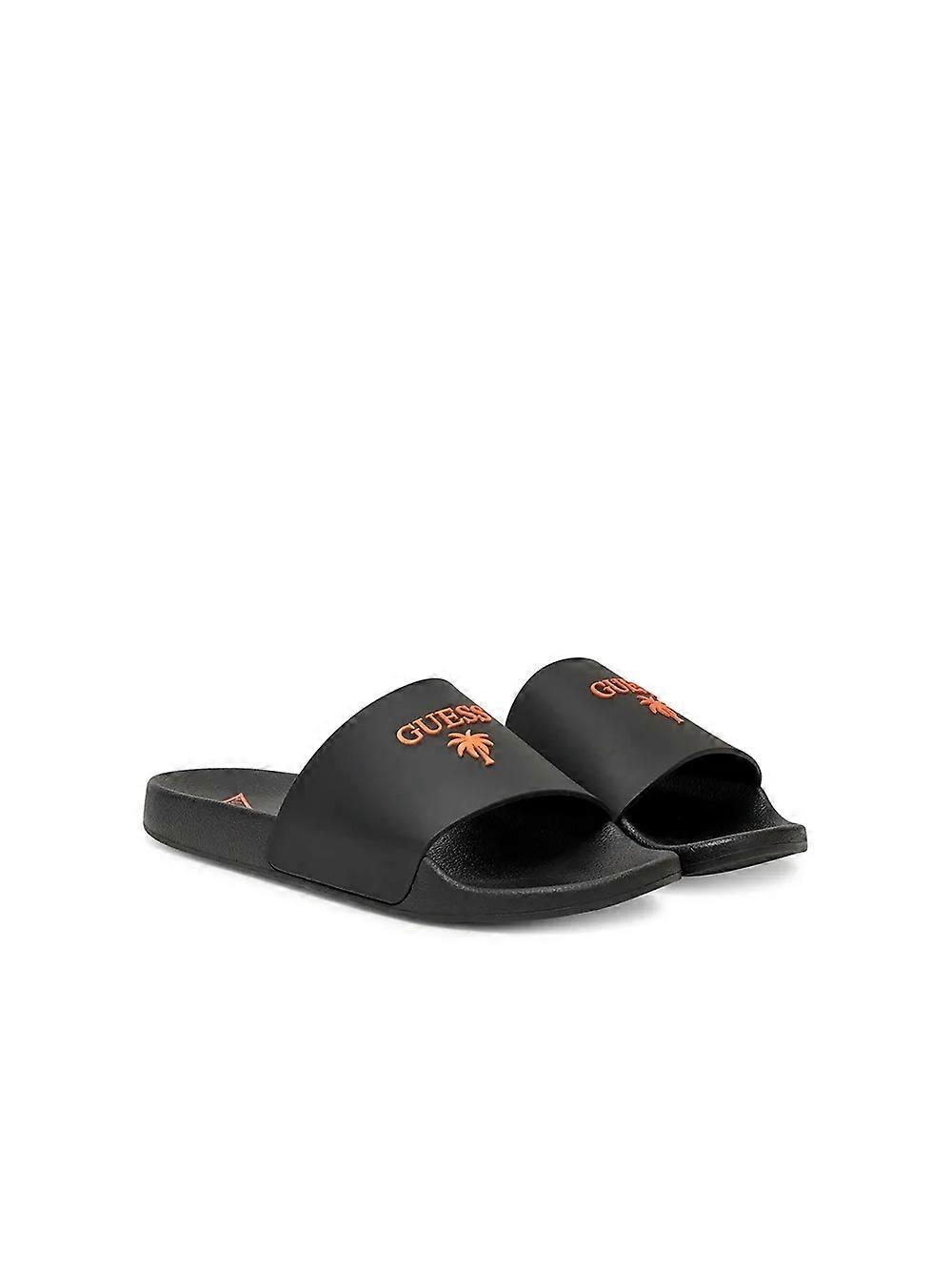 Guess Palma Men's Black Slides