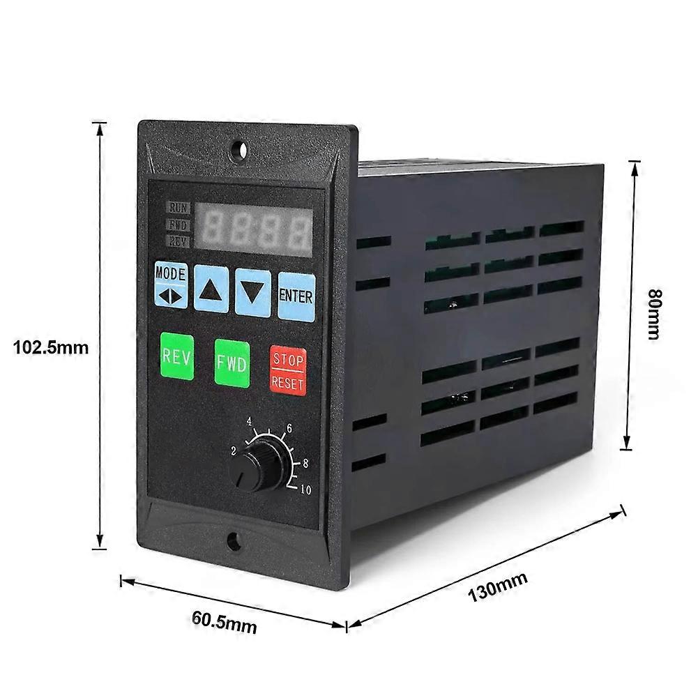 Frequency Converter 750W VFD Single Phase 220V Input 3 Phase 220V Output RS485 Inverter for Ac 3 Phase Motor Drive