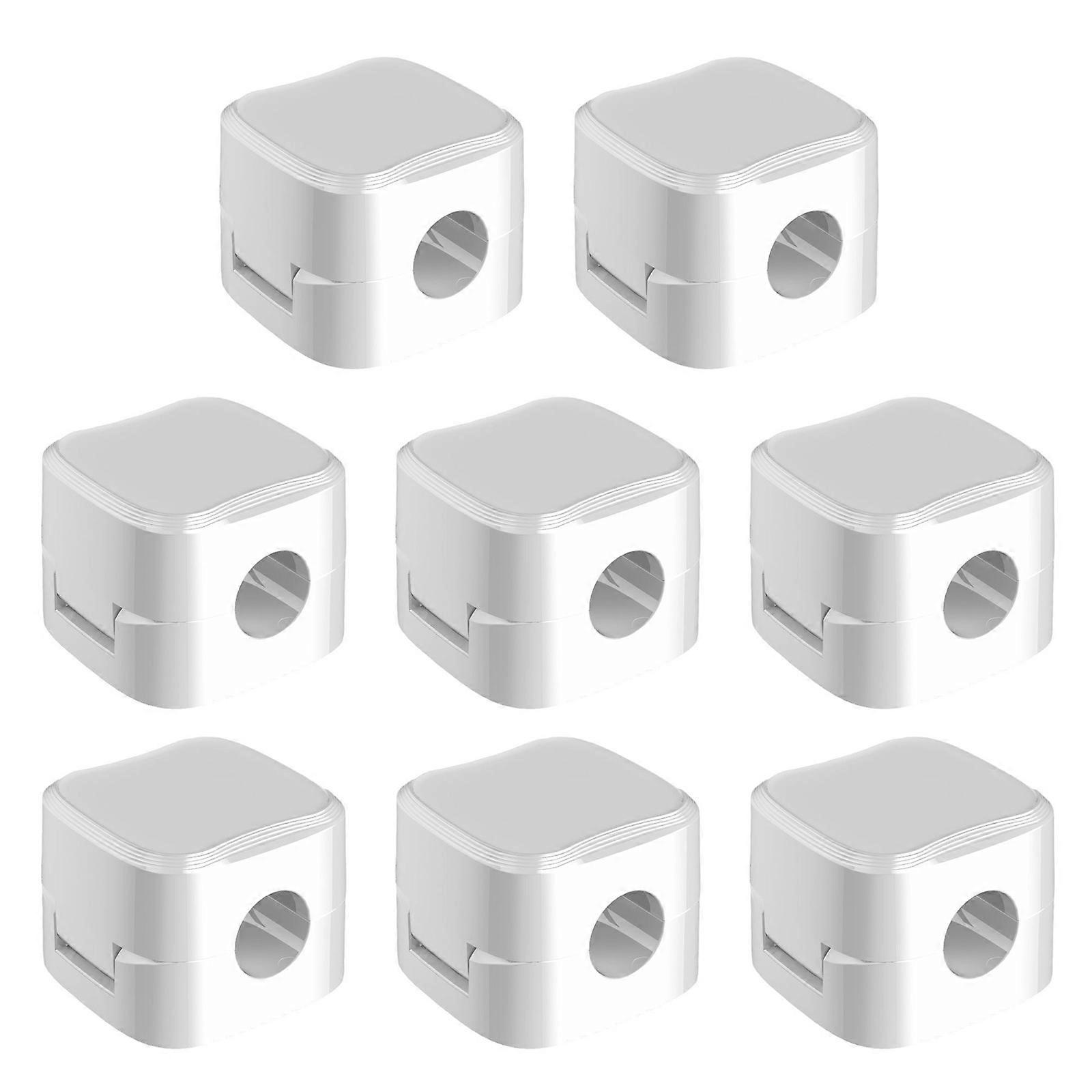 Cable Storage Solution Efficient Cable Holders Set Convenient Desk Cable Organizers set Keep Your Cable Neatly Organized Multicolor