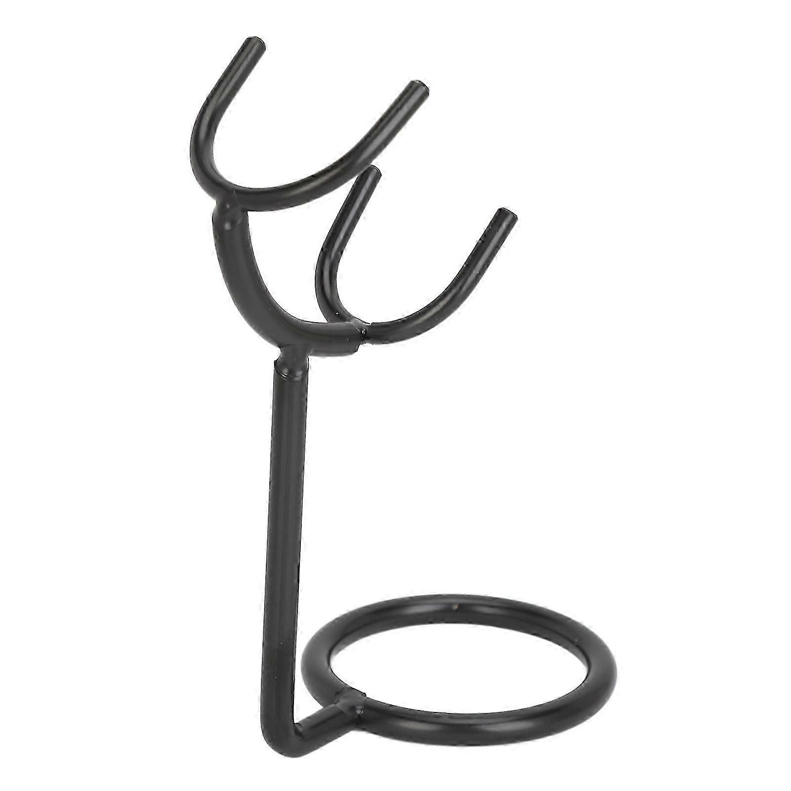 Alloy Beard Brush Drying Rack with Secure and Stable Base