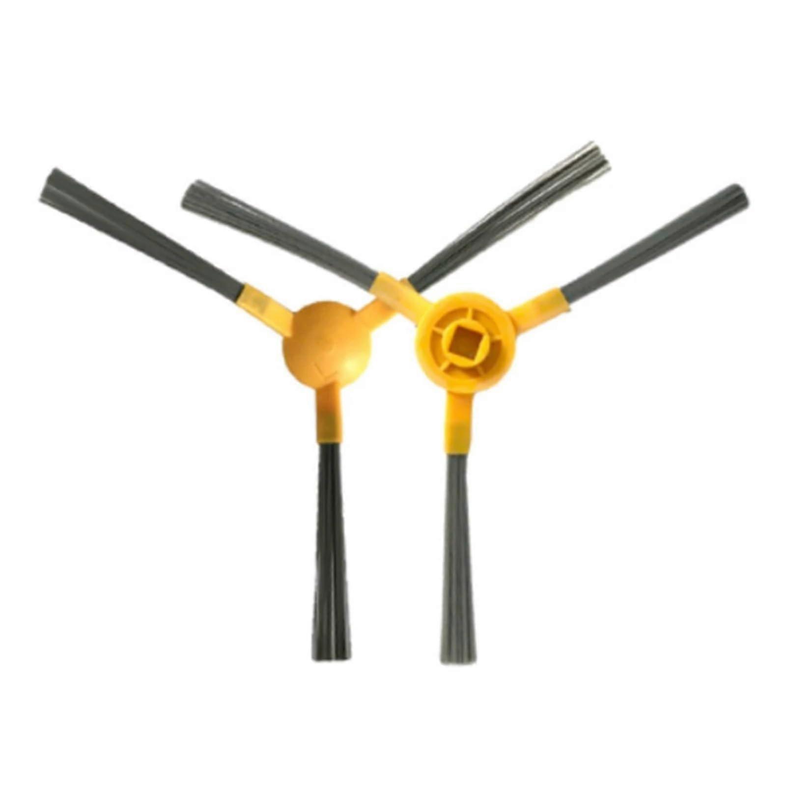 2 Pack Side Brushes for Robot Vacuum Cleaner, Durable Replacement for Home Floor Cleaning