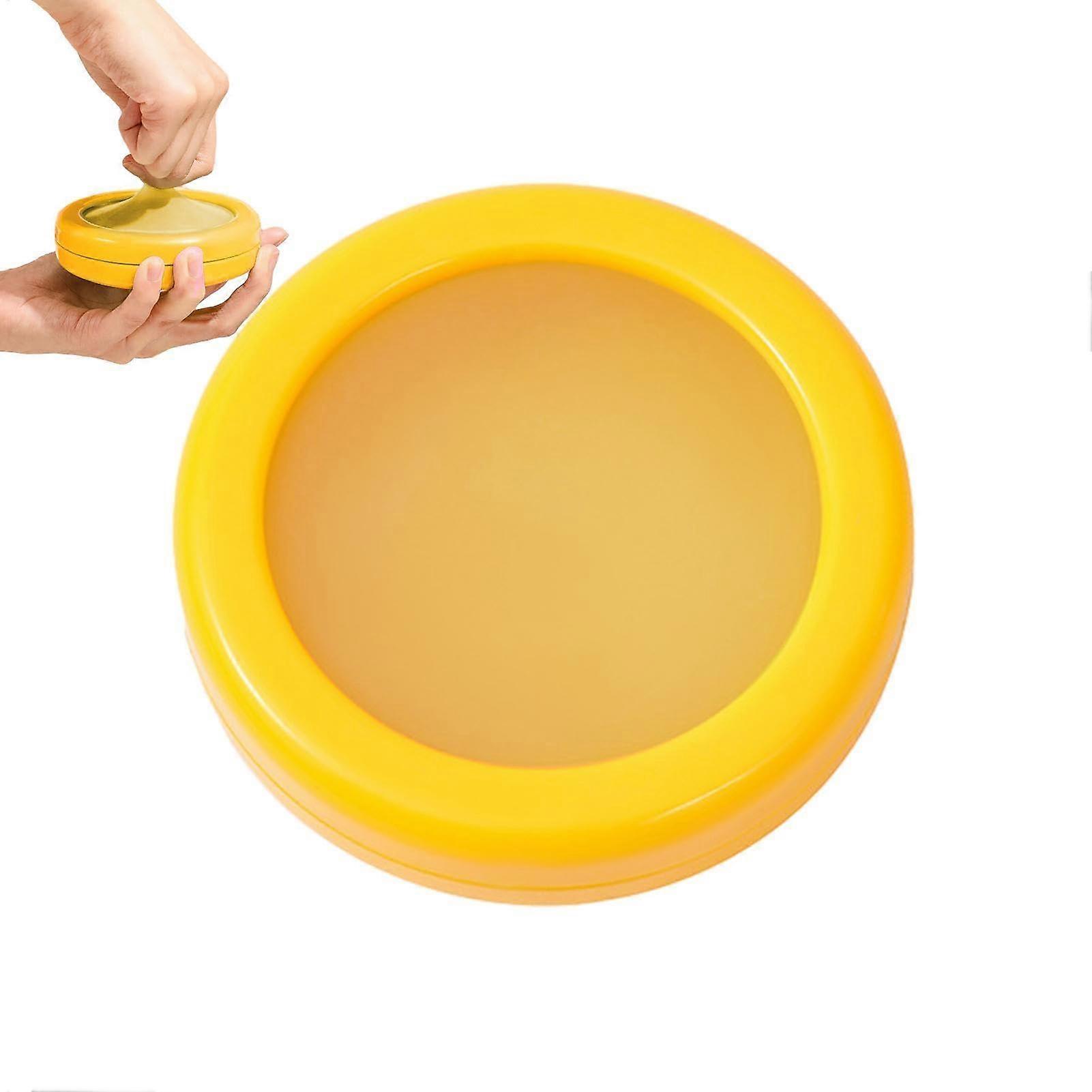 Saver Container  Fruit Preservation Fridge Storage, Reusable Sealing Holder, Yellow Bucket For Tomatoes And Grapes