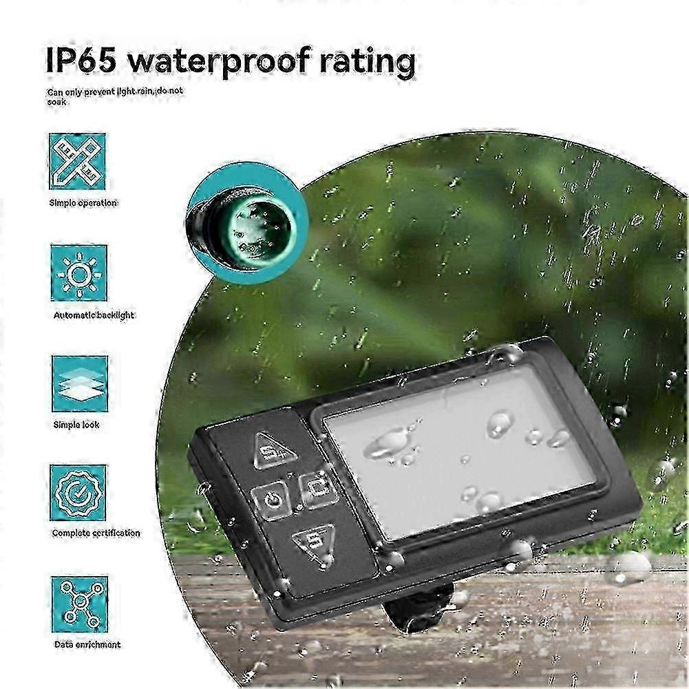 LCD Display S861 for 24V 36V 48V Ebike Waterproof Intelligent Meter