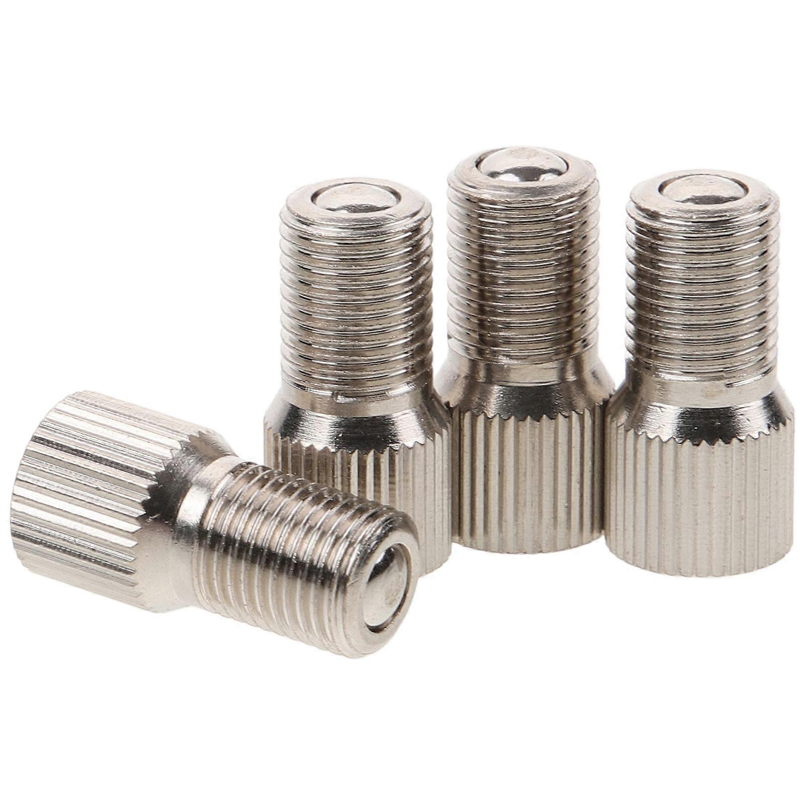 4Pcs Valve Stem Extenders Kit For Motorcyclists Designed For Easy Tire Inflation And Extended Use