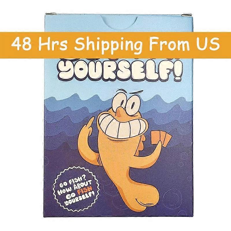 The Grown Up Go Fish Card Game You've Always Wanted | Hilarious Party Game for Grown Ups,2+Players