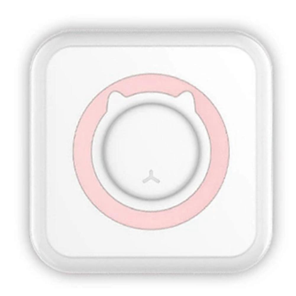 Portable Mini Thermal Printer Wirelessly BT 203dpi Photo Label Memo Wrong Question Printing with USB Cable