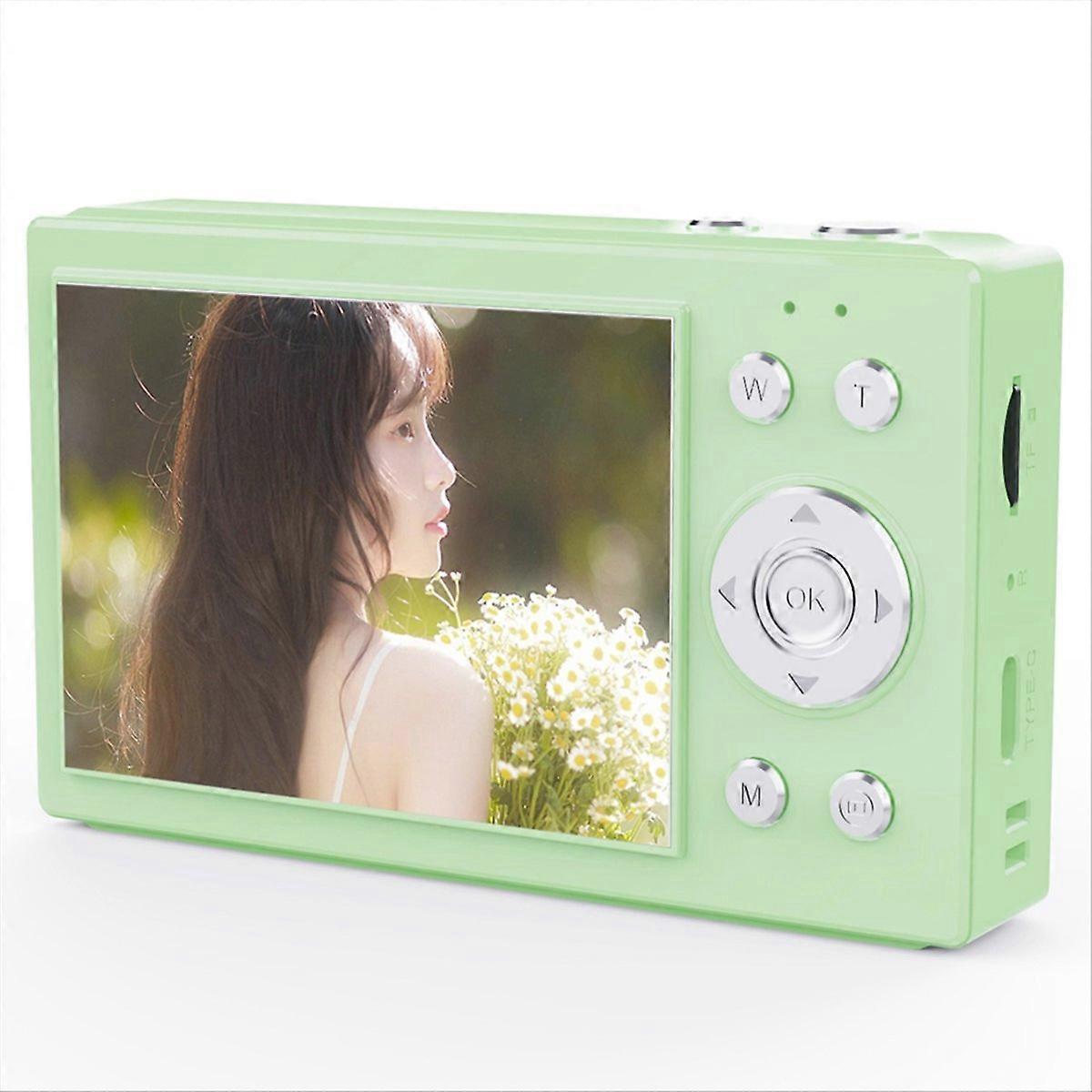 4K CCD Digital Camera 64MP 16X Digital Zoom with 2.8inch Screen Green