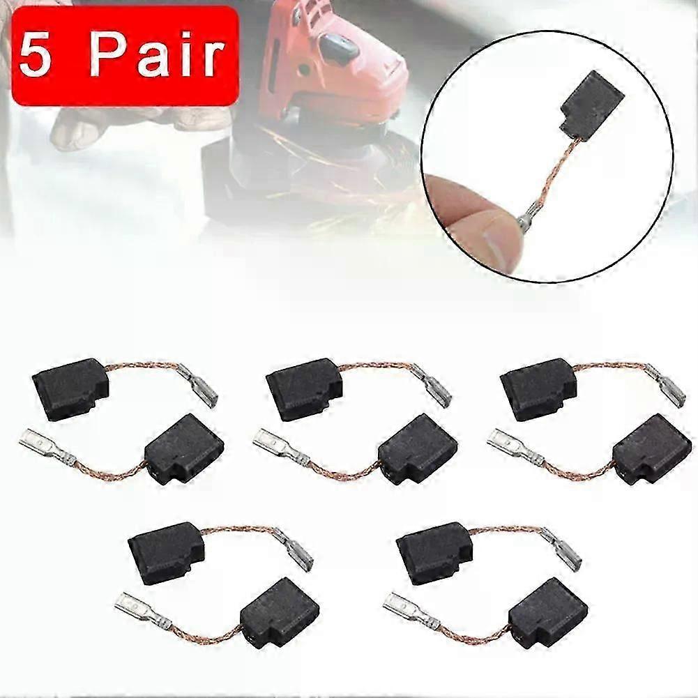 Precision engineered Carbon Brush For Replacements Compatible with D28110 D28112 D28402 DWE46151 Grinder (10pcs)