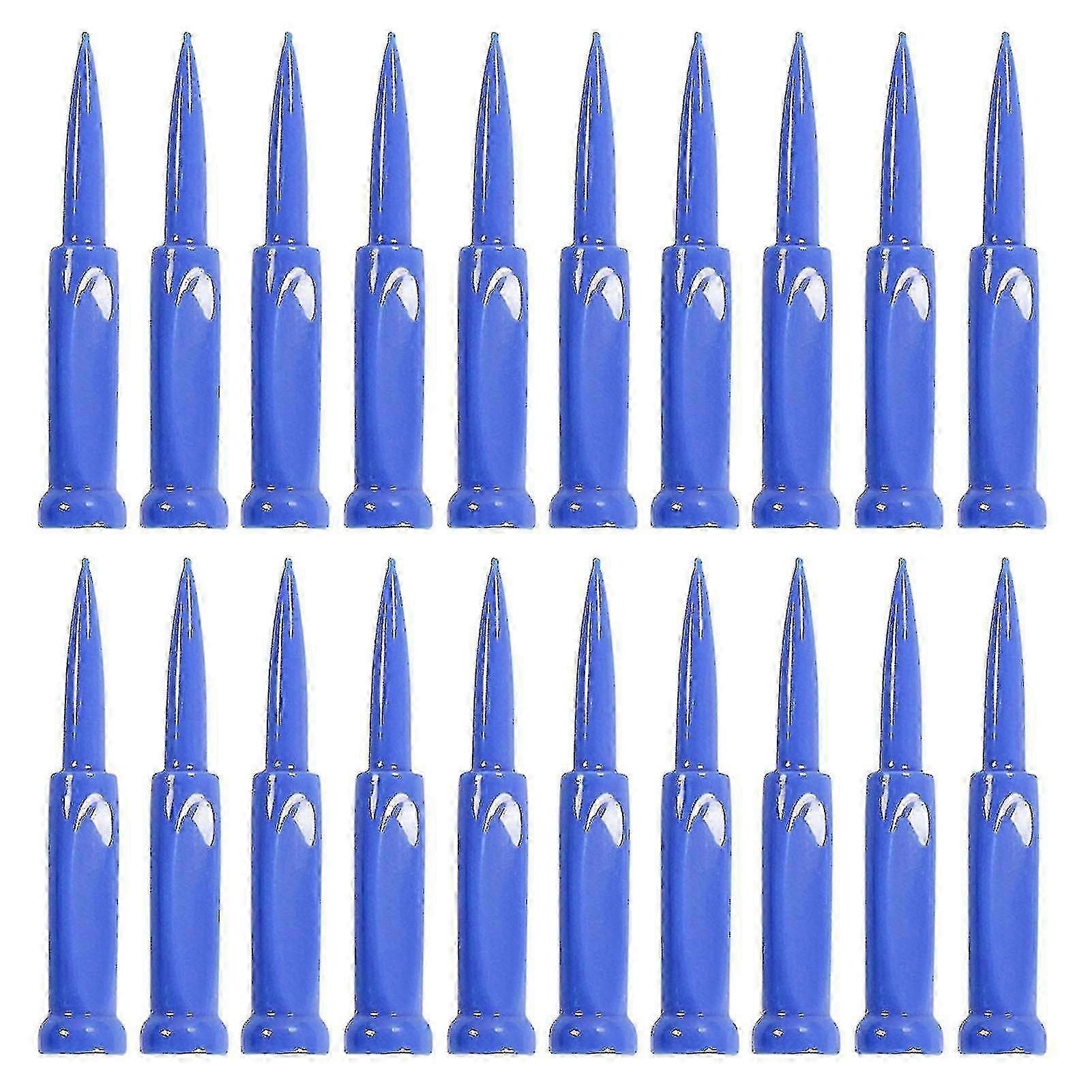 20pcs Golf Practice Tee Low-resistance Tip Hit Resistant Decrease Friction Practice Training Golf Ball Holder Golf Training hwyC