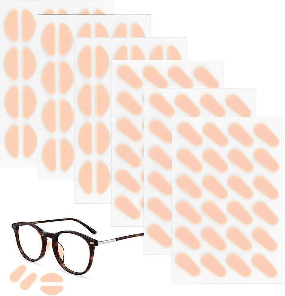 72 pairs of soft foam nose pads, self-adhesive nose pads for glasses, non-slip nose bridge pads, two styles, ultra-thin nose pads.