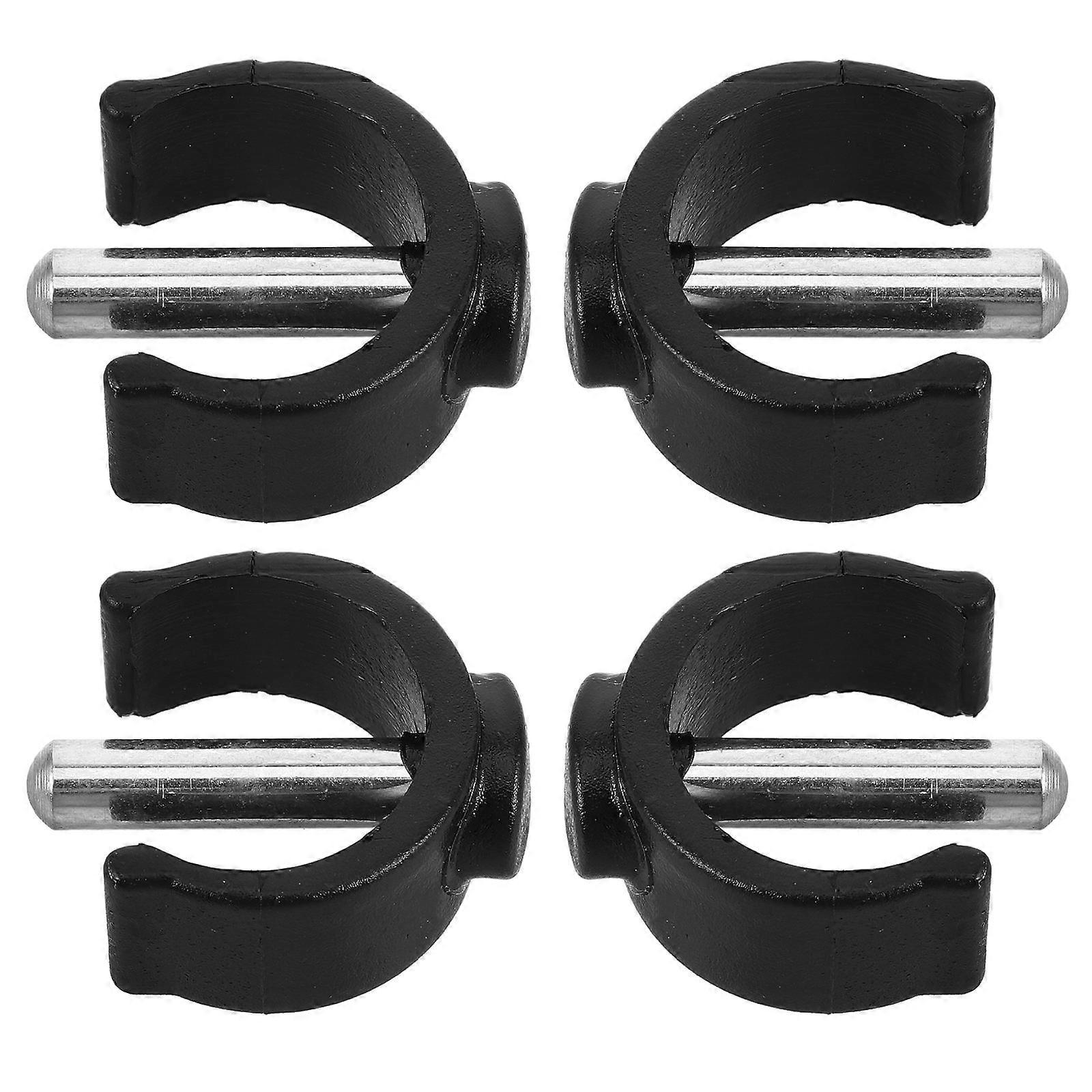Assistive Walker Accessories C-Shape Buckle Clamp for Walker Use 4Pcs Pack