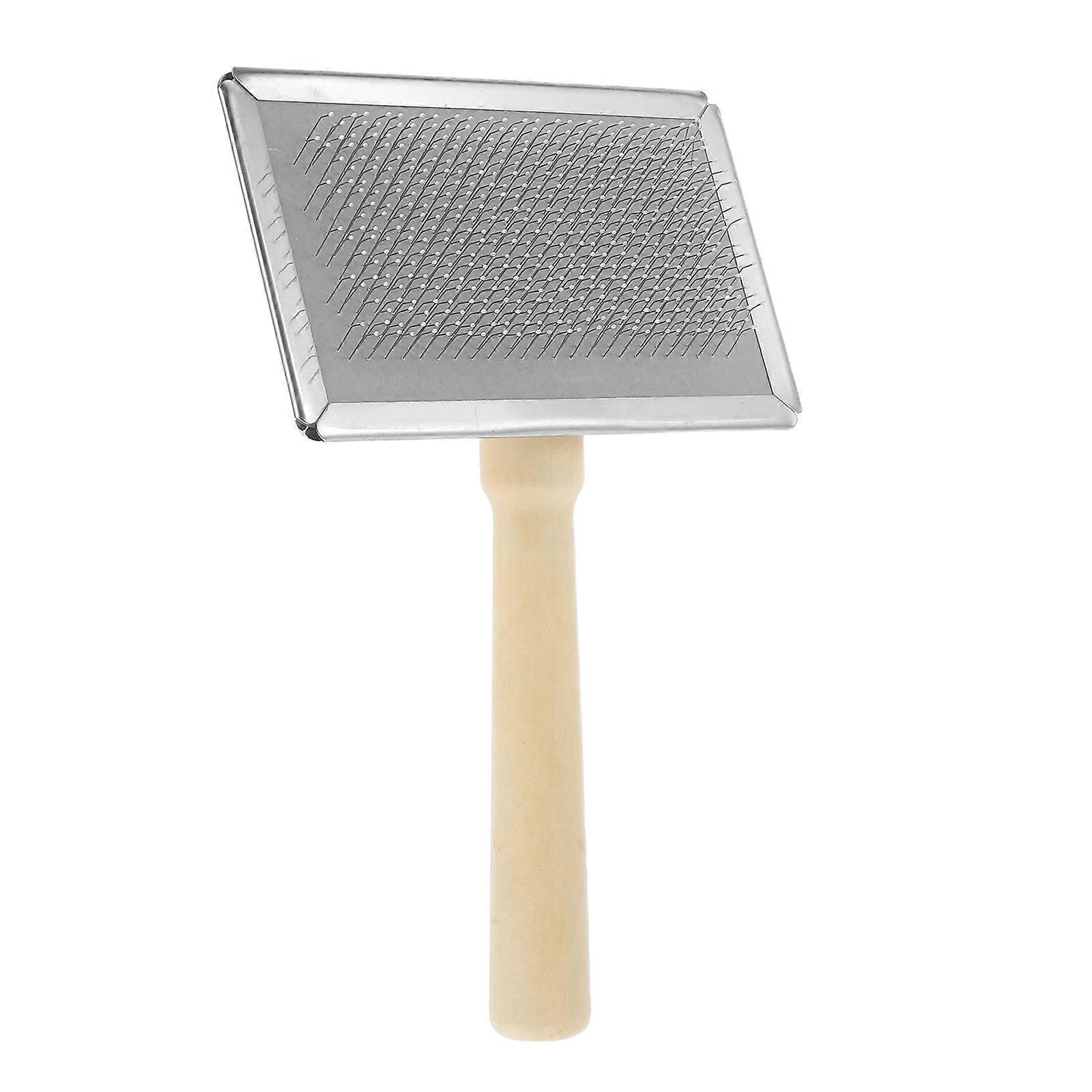 Wool Carders Hand Carders for Wool Needle Felting Tools with Wood Handle