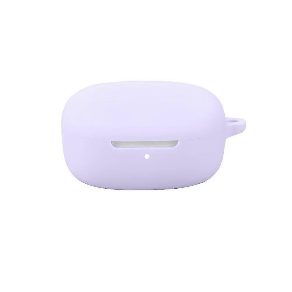 Buds 3 FE Case AntiScratch Shockproof Soft Silicone Cover For Bluetooth Earphones Purple