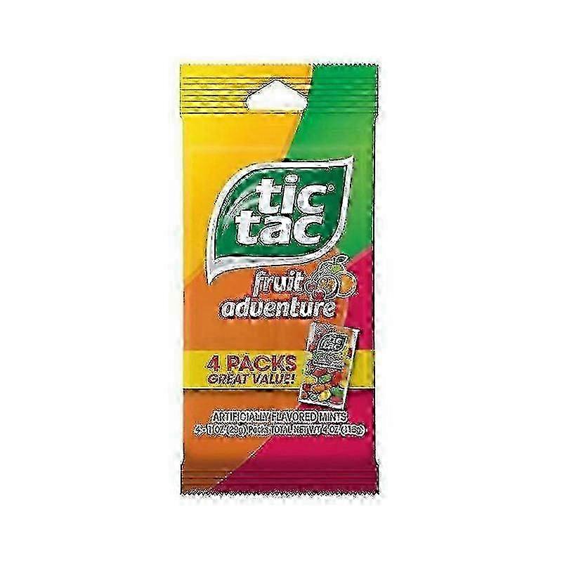 Tic Tac Fruit Adventure Candy Pack, 4 Ea