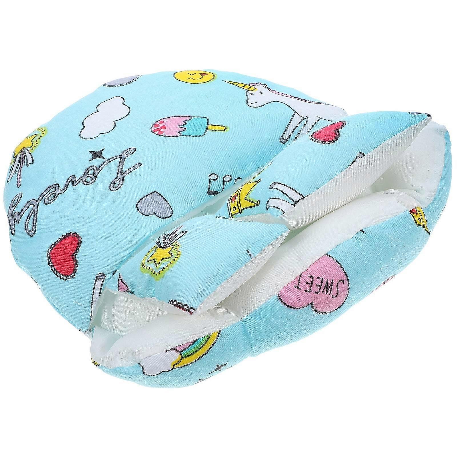 Polyester Doll Sleeping Bag 1Set Blue Reusable Sleeping Sack for Decoration