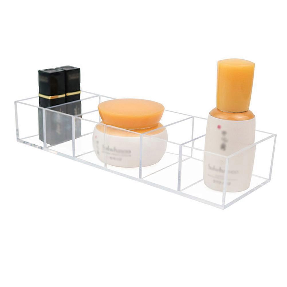 Makeup Storage Case Acrylic Holder for Cosmetics Storage 1Pcs Transparent