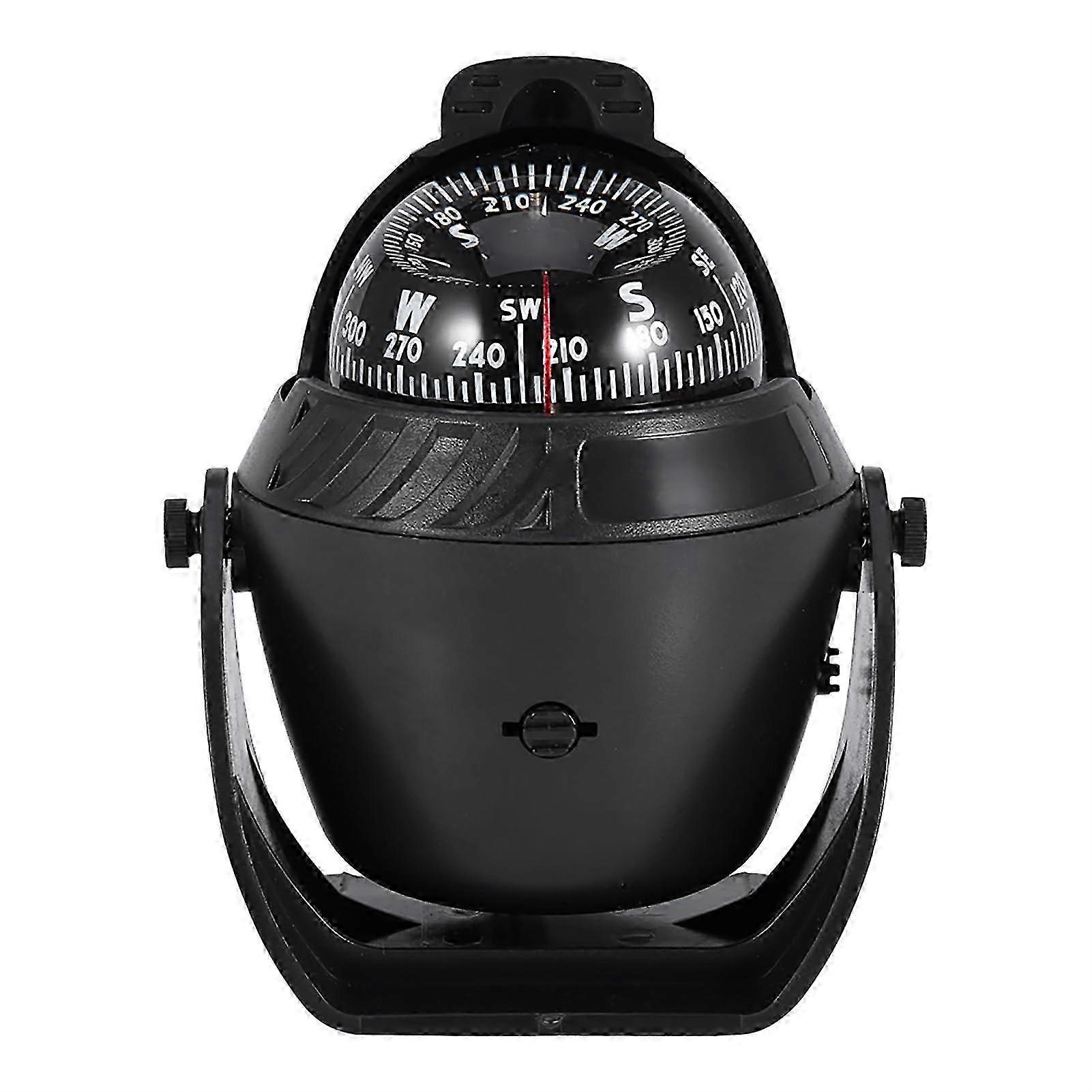 2026 Car Compass, Night Vision Electronic Digital Compass LED Light Pivoting Navigation Compass