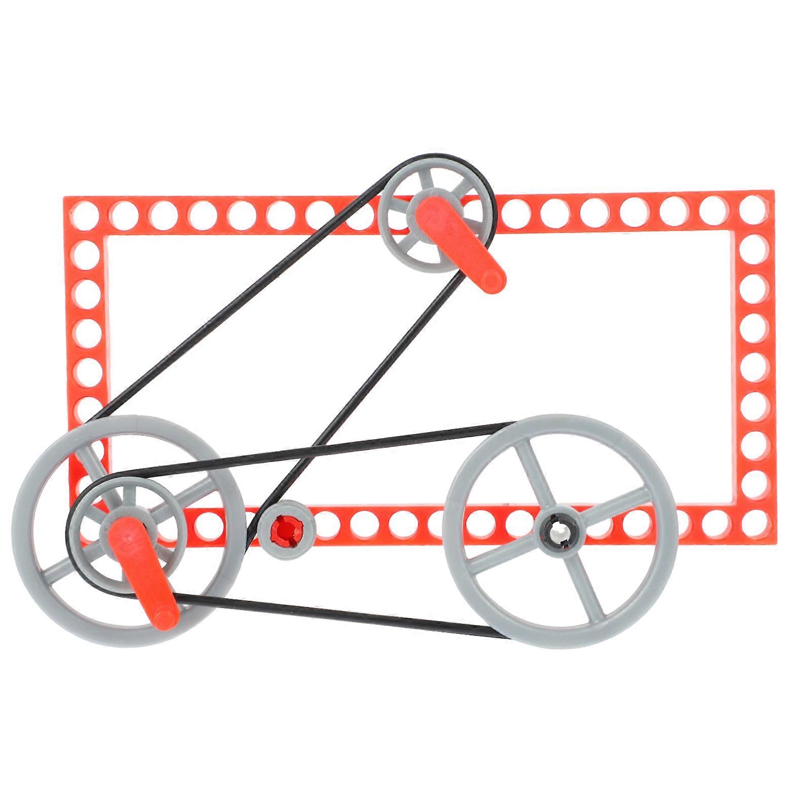 Children's Science Training Kits Gear Pulley for DIY Use 1Set ABS