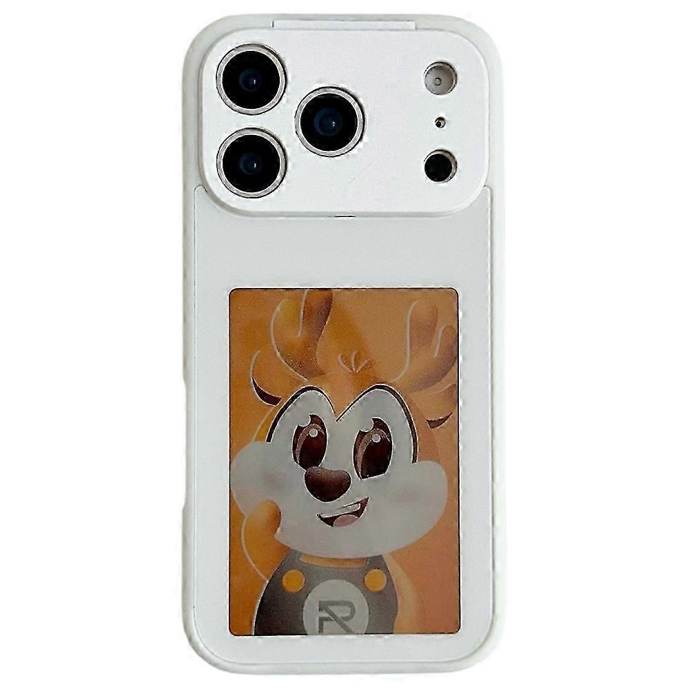 Compatible For iPhone 17 Pro Max E Ink Phone Cover 4-Color Display Pattern Customized Case