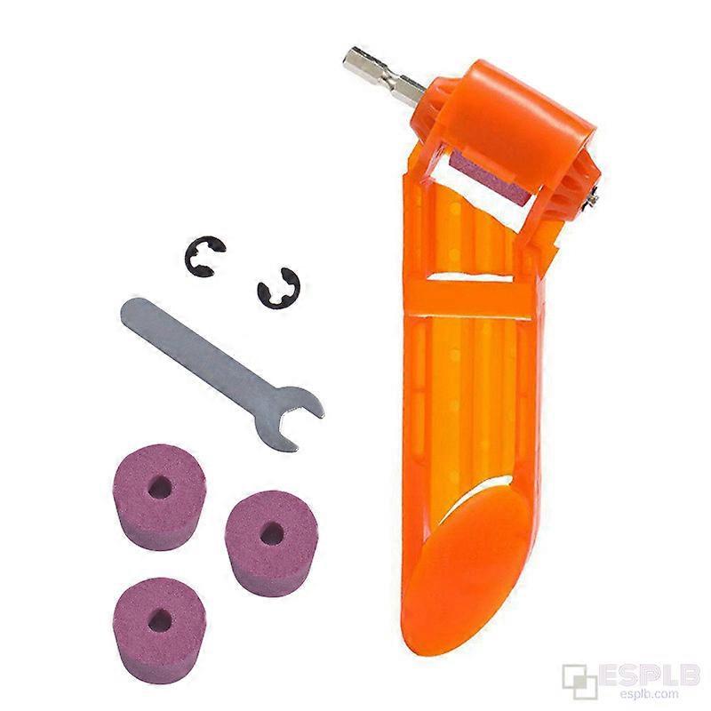 ESPLB Drill Bit Sharpener Portable Drill Sharpening Tool Wrench Corundum Grinding Wheel Millstone Accessories Tool set