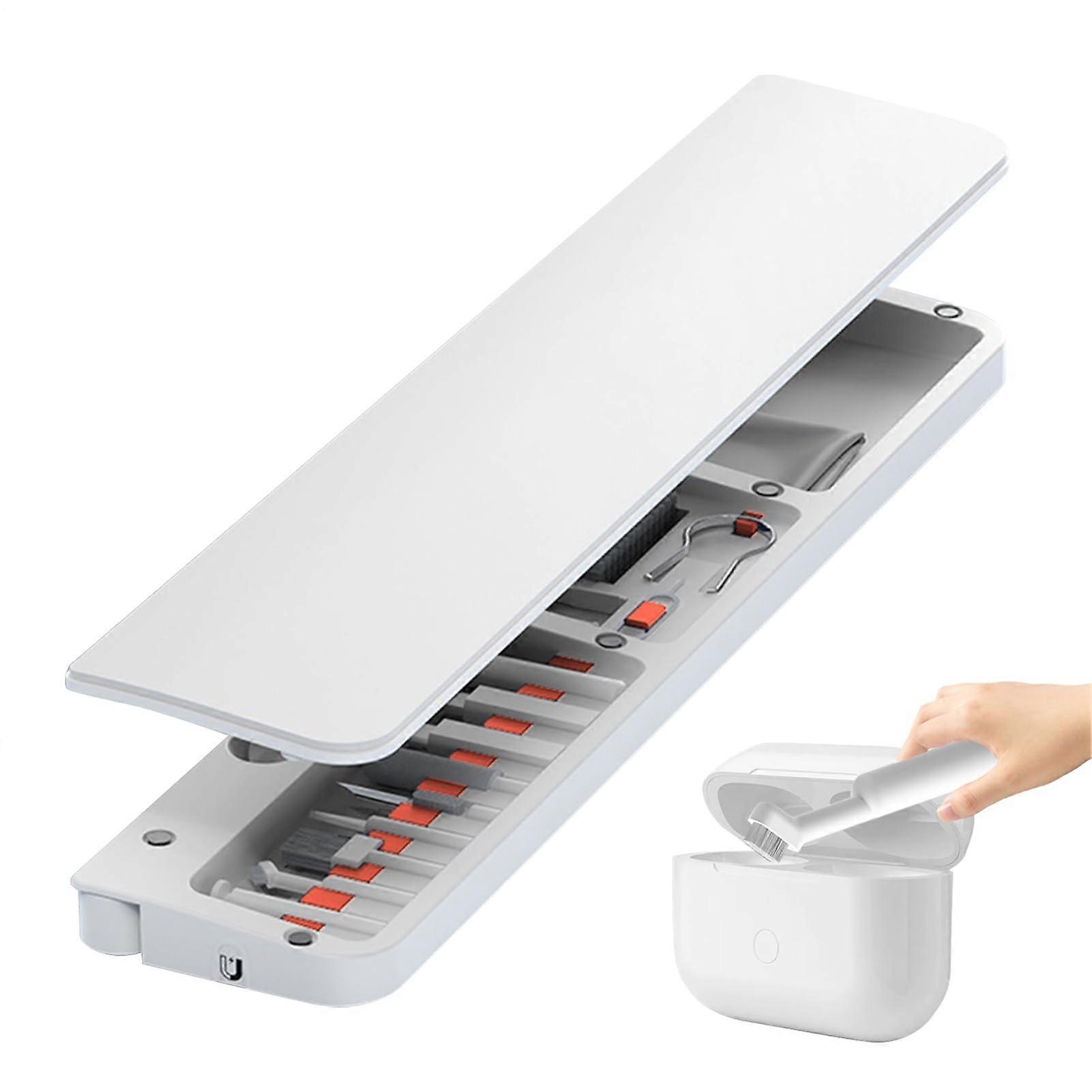 Keyboard Cleaning Kit with Soft Brush and Scraper, Memory Foam Ergonomic Wrist Rest, TypeC Port Tool