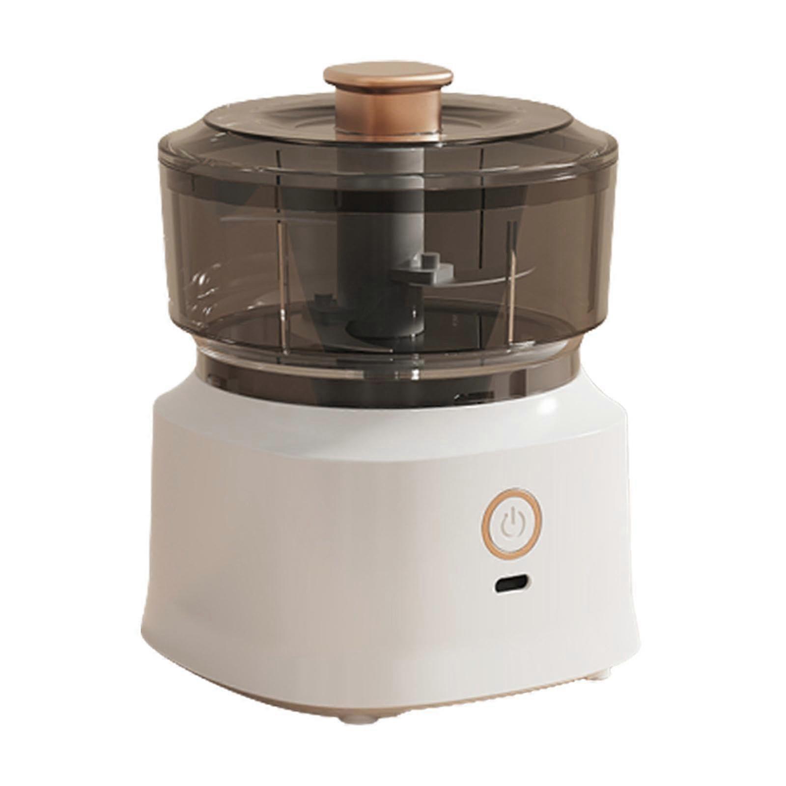 Food Processor 350ml Mini Chopper for Vegetables Chili Salad Prep, Compact Easy Clean Design